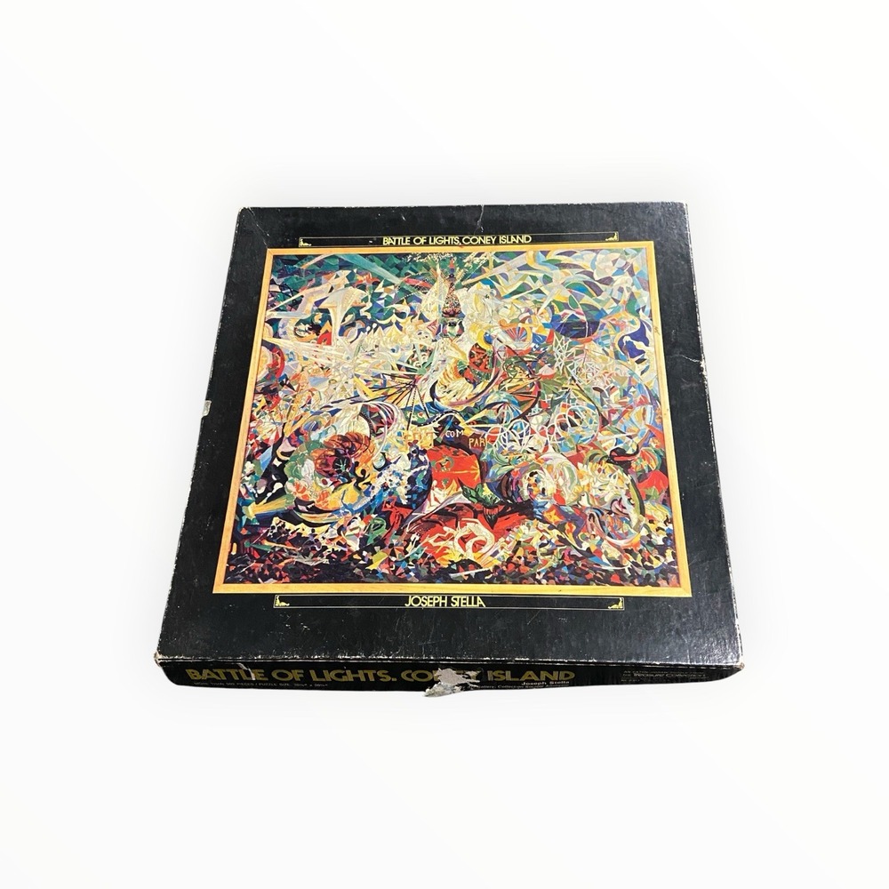 Battle Of Lights, Coney Island By Joseph Stella - Eaton 500+ Piece Jigsaw Puzzle
